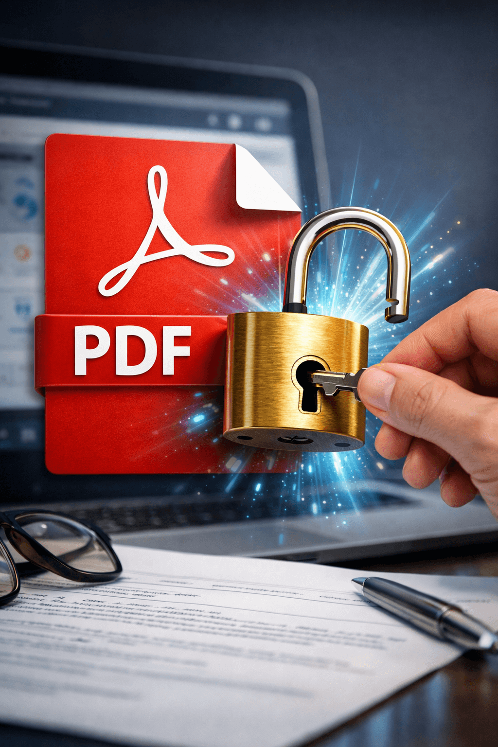 How to Remove Password from PDF Online Free in 2026 | ComfortablePDF