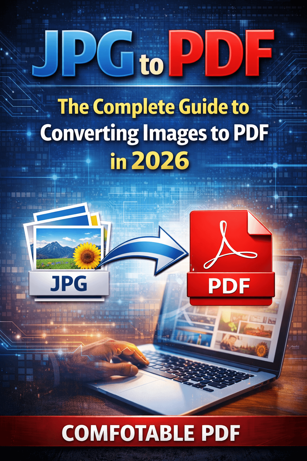 JPG to PDF | Free Online Converter 2026 - Comfortable PDF